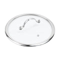 10 Inch Clear Glass Pot Lid U6520