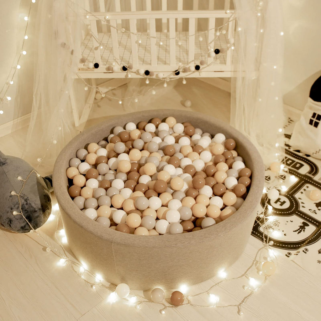 100pcs 2.15inch BPA Free Crush Proof Plastic Balls W908692