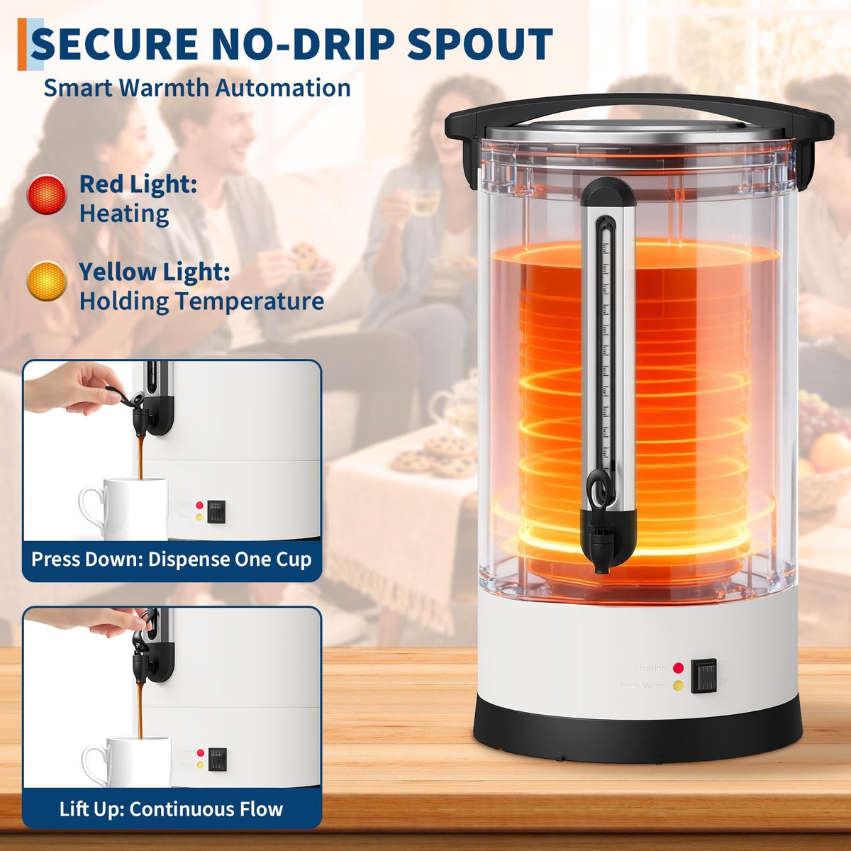 12L Commercial Coffee Urn B703733