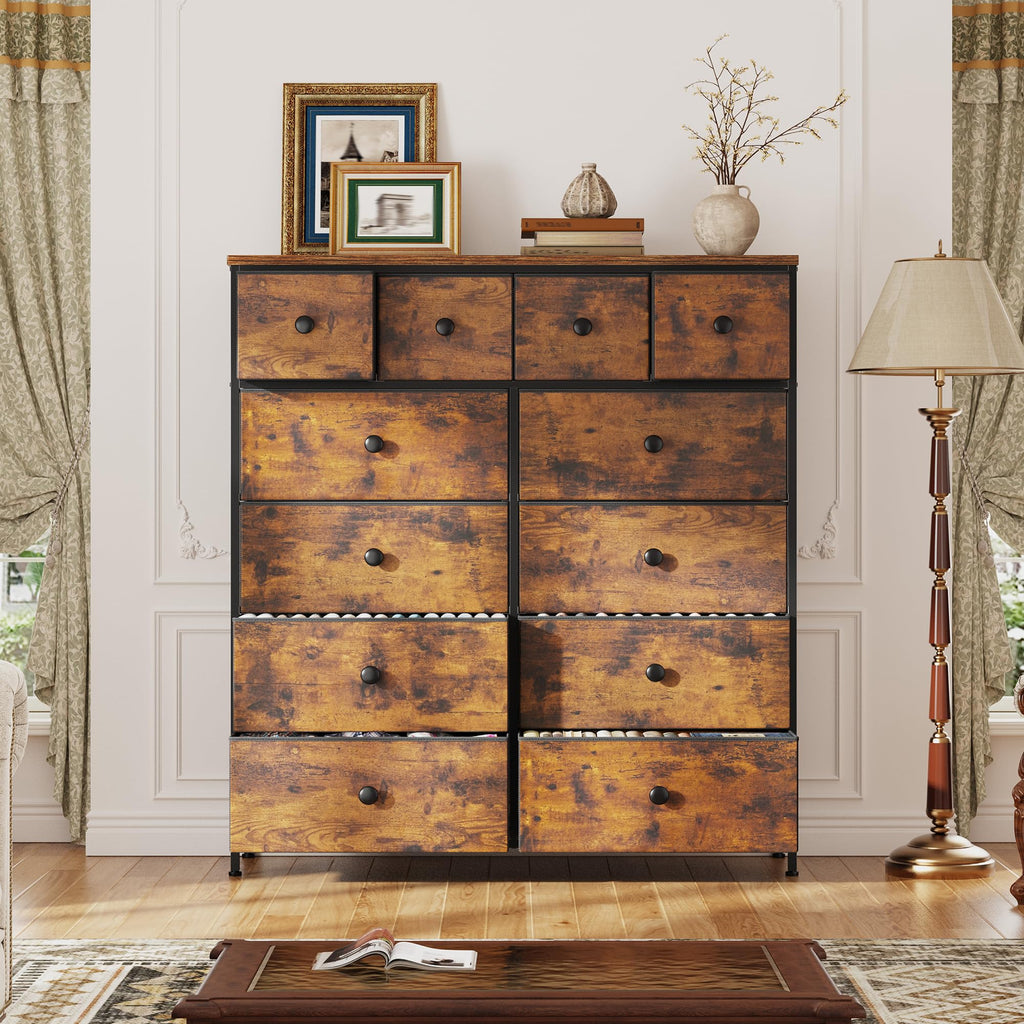 12 Drawer Dresser H666