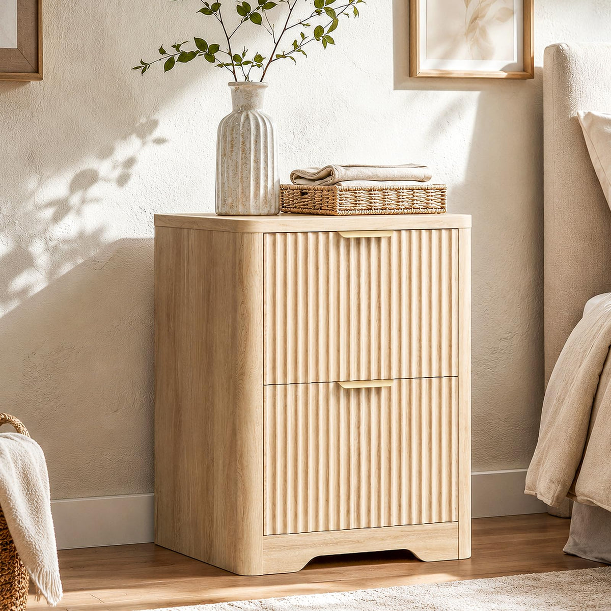 2 Drawer Small File Cabinet V6588