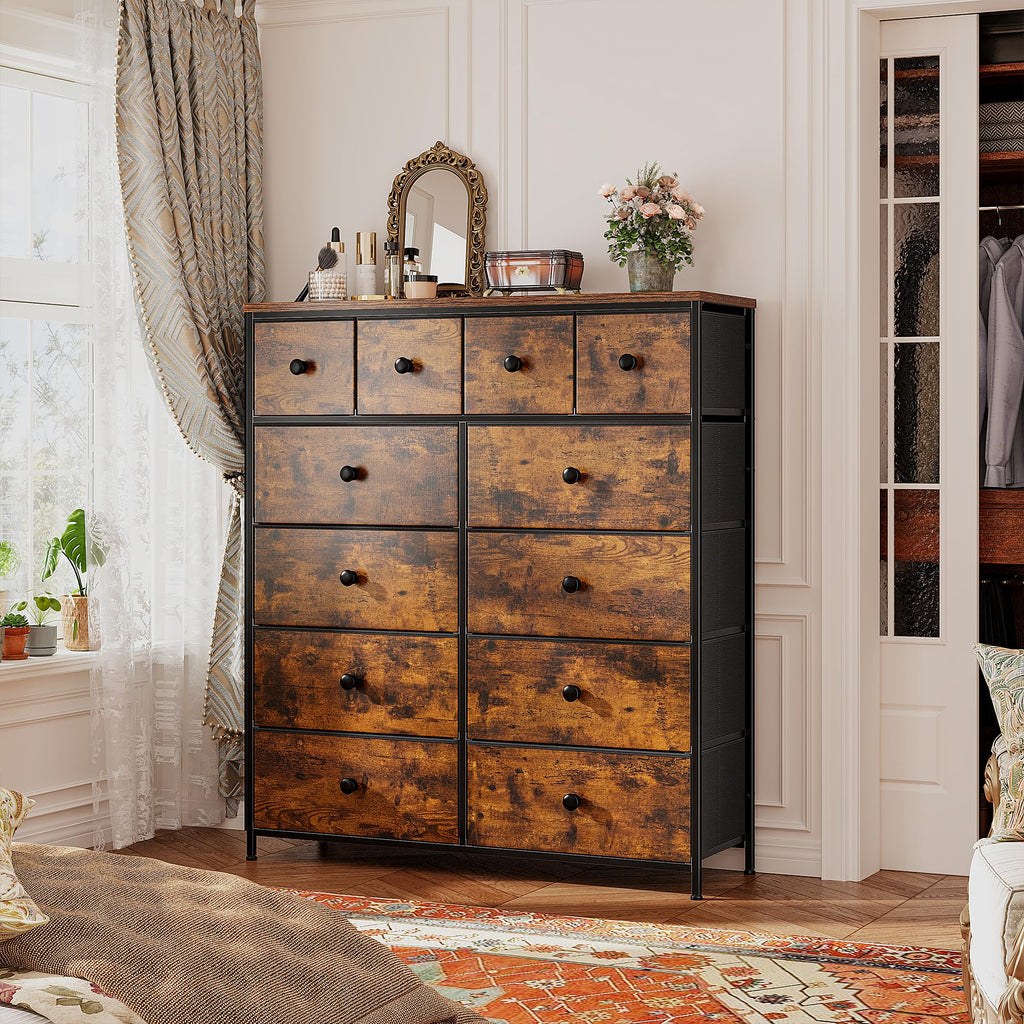 12 Drawer Dresser H666